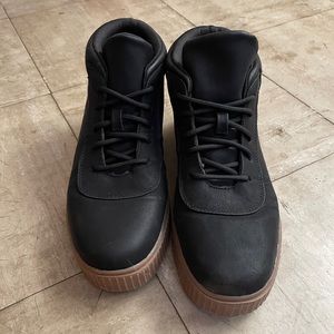 Size 10 Black Stylish Gym Shoes